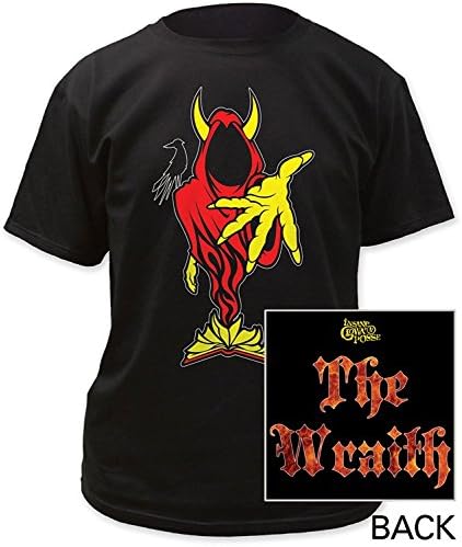 ICP Insane Clown Posse The Wraith Adult T-Shirt (Small, Black)