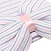 Newborn Baby Girls Cups Hospital Hats Cotton Soft and So Cute With Bow (4 Pack)