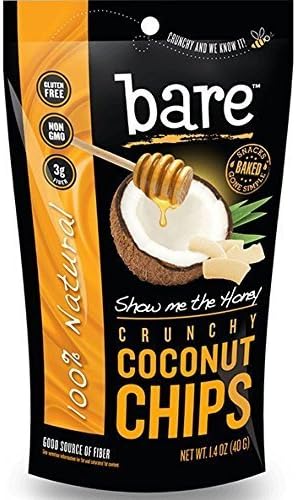 Bare Fruit Show Me the Honey Crunchy Coconut Chips, 40 Gram -- 12 per case. by Bare Fruit