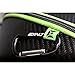 Exalt Paintball Lens Case - Univeral Paintball Spare Lense Protective Case - Carbon Case Series (Black Carbon/Lime Microfiber, V1)
