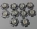 Led World 10 PCS 12W RGBW High Power LED Light Beads Red Green Blue White Lamp With 20mm PCB