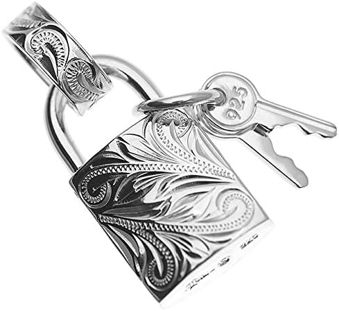 Amazon Lono ハワイアンジュエリー Locomocoaloha ネックレス ペンダントトップ ヘッド Silver925 南京錠 Lサイズハワイアンジュエリー Locomocoaloha 正規品 ジュエリー ネックレス 通販