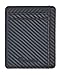 Travelambo RFID Front Pocket Minimalist Slim Wallet Genuine Leather Small Size (01 carbon fiber texture black)