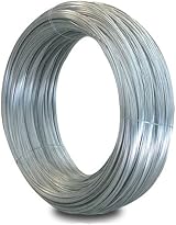 Merriway BH00324 Galvanised Garden Wire 1.0mm x 80m Grey 18ga 5/128"