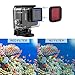 iTrunk Accessories kit Compatible for GoPro Hero 7 Black Hero 5 Hero 6 Hero Waterproof Housing Case Screen Protector Film and Red Filter for GoPro Hero7 Hero6 Hero5 Black Action Camera