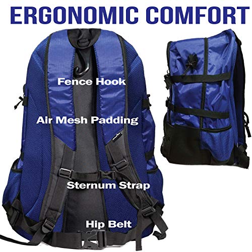 Athletico-Lacrosse-Bag-Extra-Large-Lacrosse-Backpack-Holds-All-Lacrosse-or-Field-Hockey-Equipment-Two-Stick-Holders-and-Separate-Cleats-Compartment