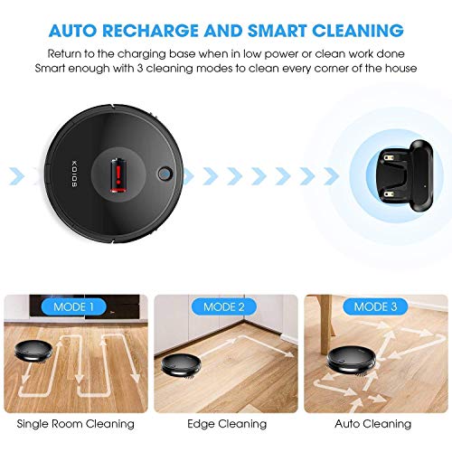 Robot Vacuum Cleaner by KOIOS I3 80 Higher Suction Robotic Vacuum