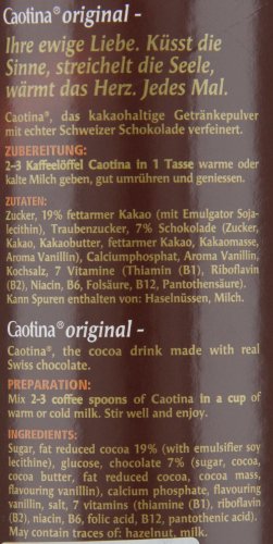 Caotina Original latte intero al latte 500 g, confezione da 6 (6 x 500 g) - immagine 4