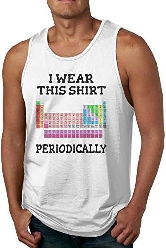 MOME CAW I Wear This Shirt Periodically Men's Tank Tops Fitness Singlet Scoop Neck Activewear