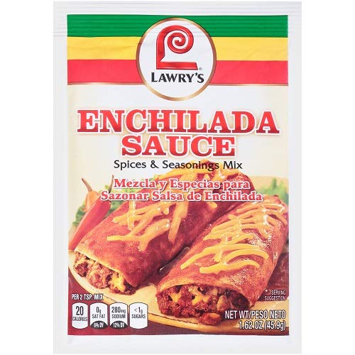 Lawry's Enchilada Sauce Mix, 1.62 oz (Pack of 12) 21500209007 eBay
