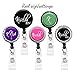 Stethoscope Name Tag (12 Colors) Adjustable Yoke ID Label Personalized - You Choose Custom Font, Design SIze and Decorative Frame