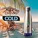 LLL-LIVE.LONG.LIFE Stainless Steel Water Bottle -Thermos Vacuum Insulated Triple-Wall,Ice Cold 40 Hours! New Technology - 17 Ounce with Leak Resistant,Multicolored