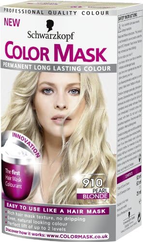 Schwarzkopf Color Mask 910 Pearl Blonde Permanent Hair Dye