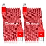 2Pack Extra Long Lightning Cable 10 Ft,10 Foot