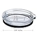 Spill Proof Lid for Yeti,JungleArrow Set of 2 Yeti 30 oz Tumbler Lid Splash Resistant with Slider Closure for Yeti Rambler and RTIC Tumblers(Tumbler Not Included)