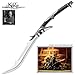 United Cutlery Kit Rae Mithrodin Fantasy Sword - 42.75” Length | Collectible Sword | Certificate of Authenticity | Antique Finish Metal Handle