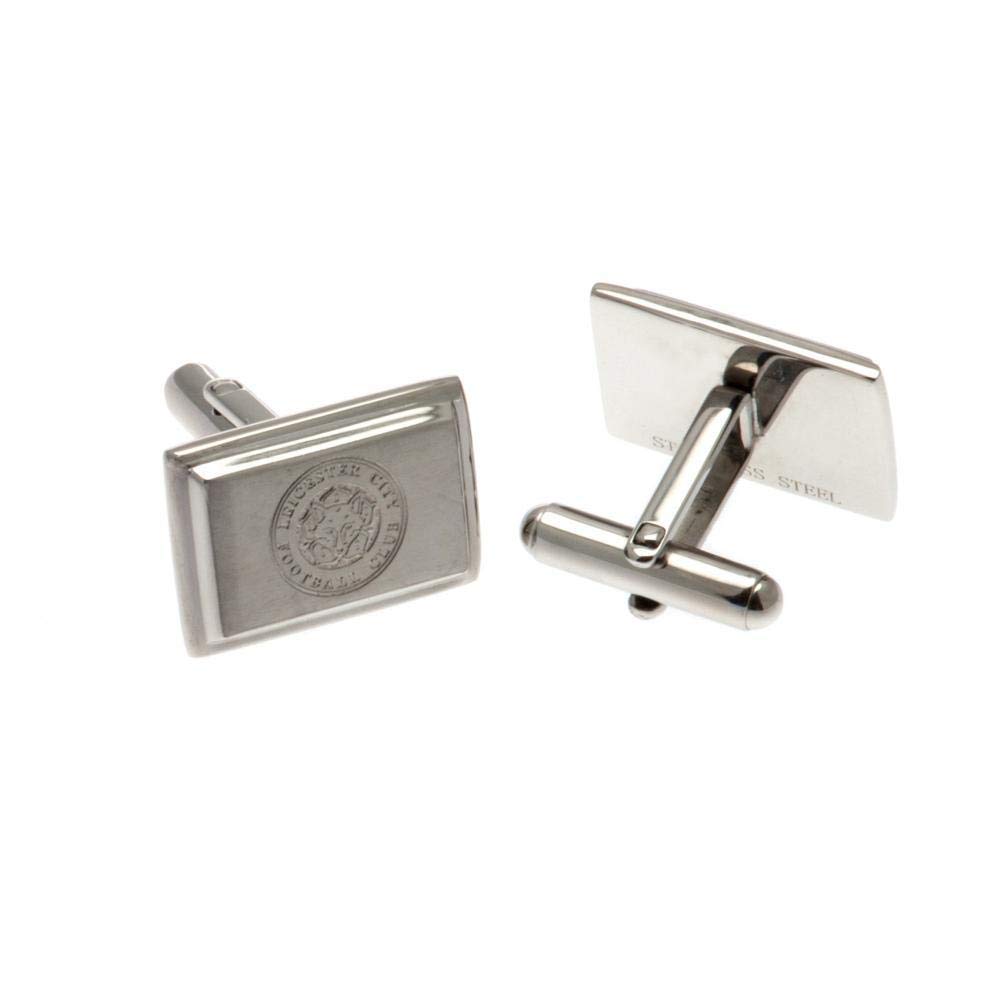 Leicester City F.C. Stainless Steel Cufflinks Official Merchandise