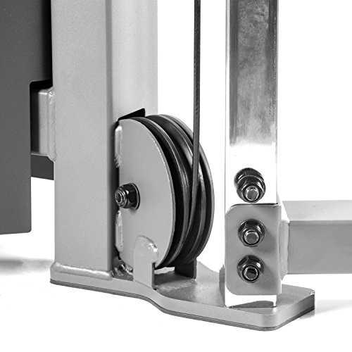 XMark-Functional-Trainer-Cable-Machine-with-Dual-200-lb-Weight-Stacks-19-Adjustments-and-Accessory-Package-XM-7626-Gray