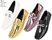 Amali Men’s Perforated Patent Driving Moccasin Loafer Shoe: Style Rila