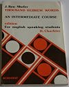 J.Ben-Shefer Thousand Hebrew Words An Intermediate Course:Edition For English Speaking Students