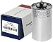 PowerWell 55 + 5 MFD uf Micro Farad 370 or 440 Volt Dual Run Round Capacitor PW-55/5/R for Condenser Straight Cool or Heat Pump air Conditioner 55/5 - Guaranteed to Last 5 Years primary