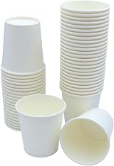 Sunrise Packaging 100 x 7oz White Paper Cups Hot Cold Biodegradable view 2