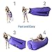 WooHoo 2.0® - Giant Inflatable Lounger Air Balloon Furniture with Carry Bag. Inflates in Seconds. Hangout as Lounge Chair, Bean Bag, Air Hammock, Sofa, Couch, Air Bag. NEW MODEL PATENT PENDING-Purple