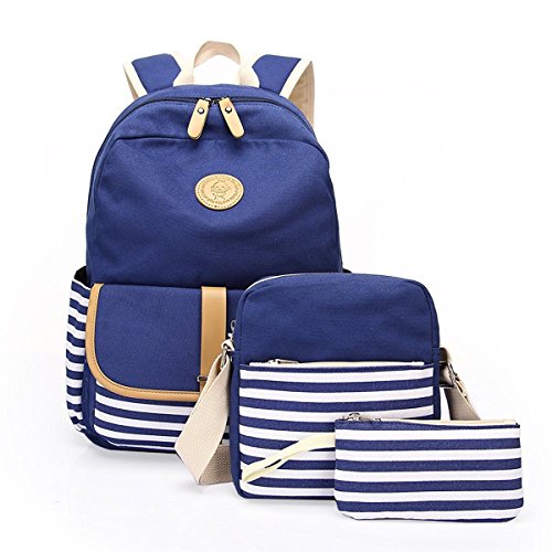 Boys girl school bags set polka dot bookbag school backpack