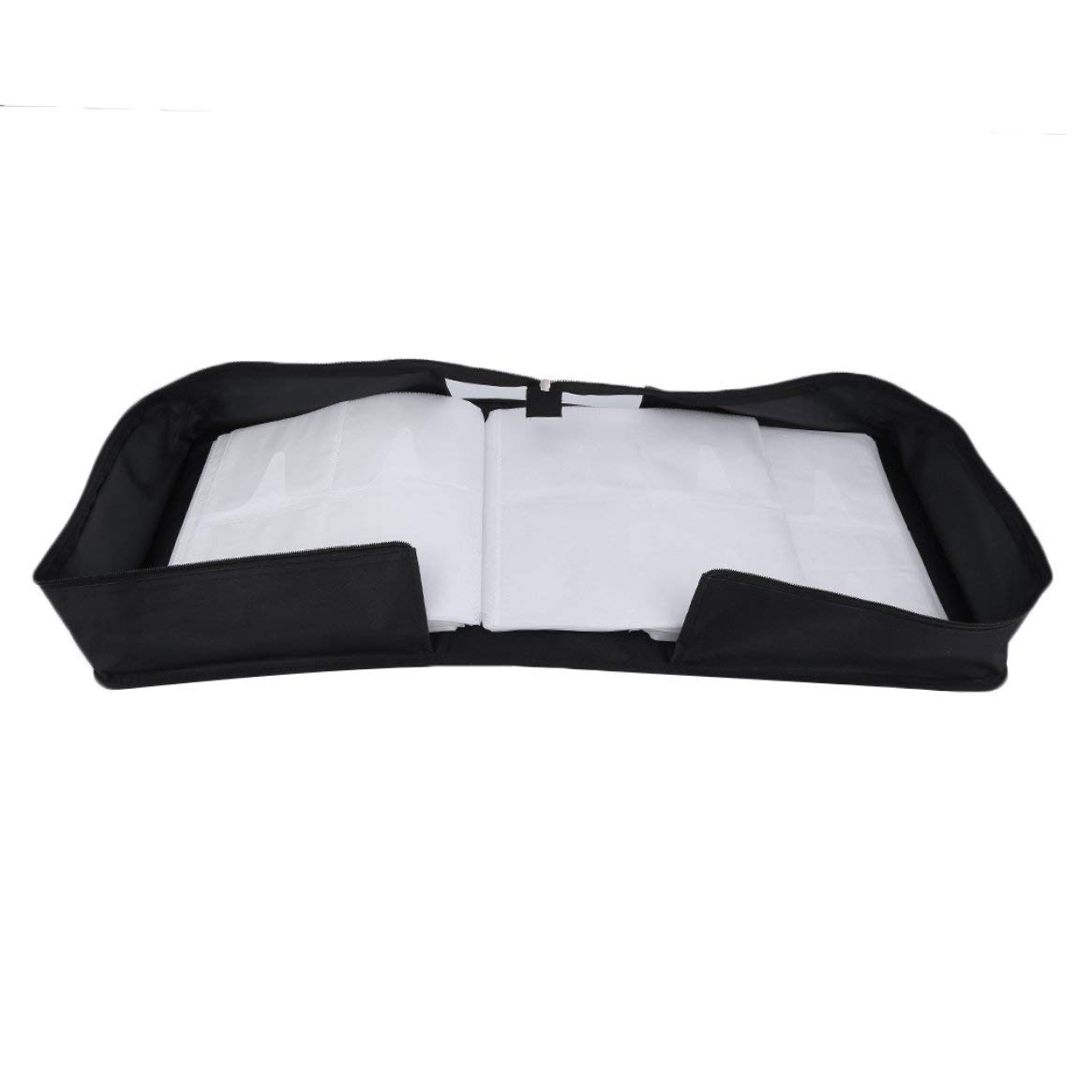 Hold 520 Disc CD DVD Bolsa de almacenamiento organizador de cuero de