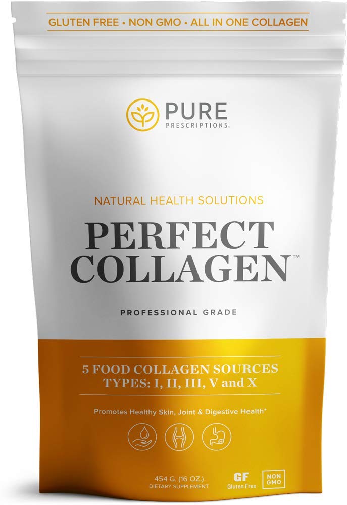 Pure Hydrolyzed Multi Collagen Peptides Protein Powder Supplement