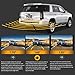 Backup Rear View Parking Vehicle S1 Camera by Xroose 6 Auto LED Lights for Night Vision. IP69K Waterproof Rating License Plate Mounted Optimum 149˚ Wide View for Safety Wired Installation, 9-12V