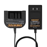 Shentec 1.2V-18V Battery Charger Compatible with Black and Decker 7.2V 9.6V 12V 14.4V 18V Ni-MH/Ni-Cd Slide Style Batteries