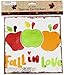 Regent Thanksgiving Fall Autumn Gel Sticker Window Clings Decoration Bundle of 6 Packages