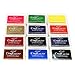 Miraclekoo Craft Ink Pad Finger ink Pad Stamps Partner Set of 12 DIY Assorted Color