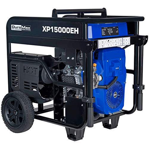 Duromax XP15000EH Dual Fuel 15000 Watt Electric Start Portable