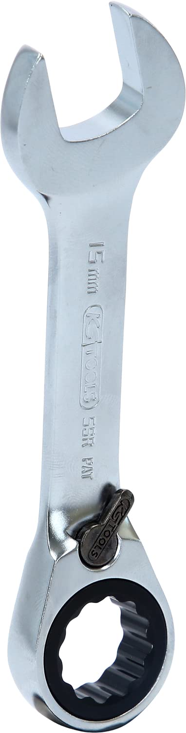 KS Tools 503.4638 15mm GearPlus Mini Rev Comb Spanner