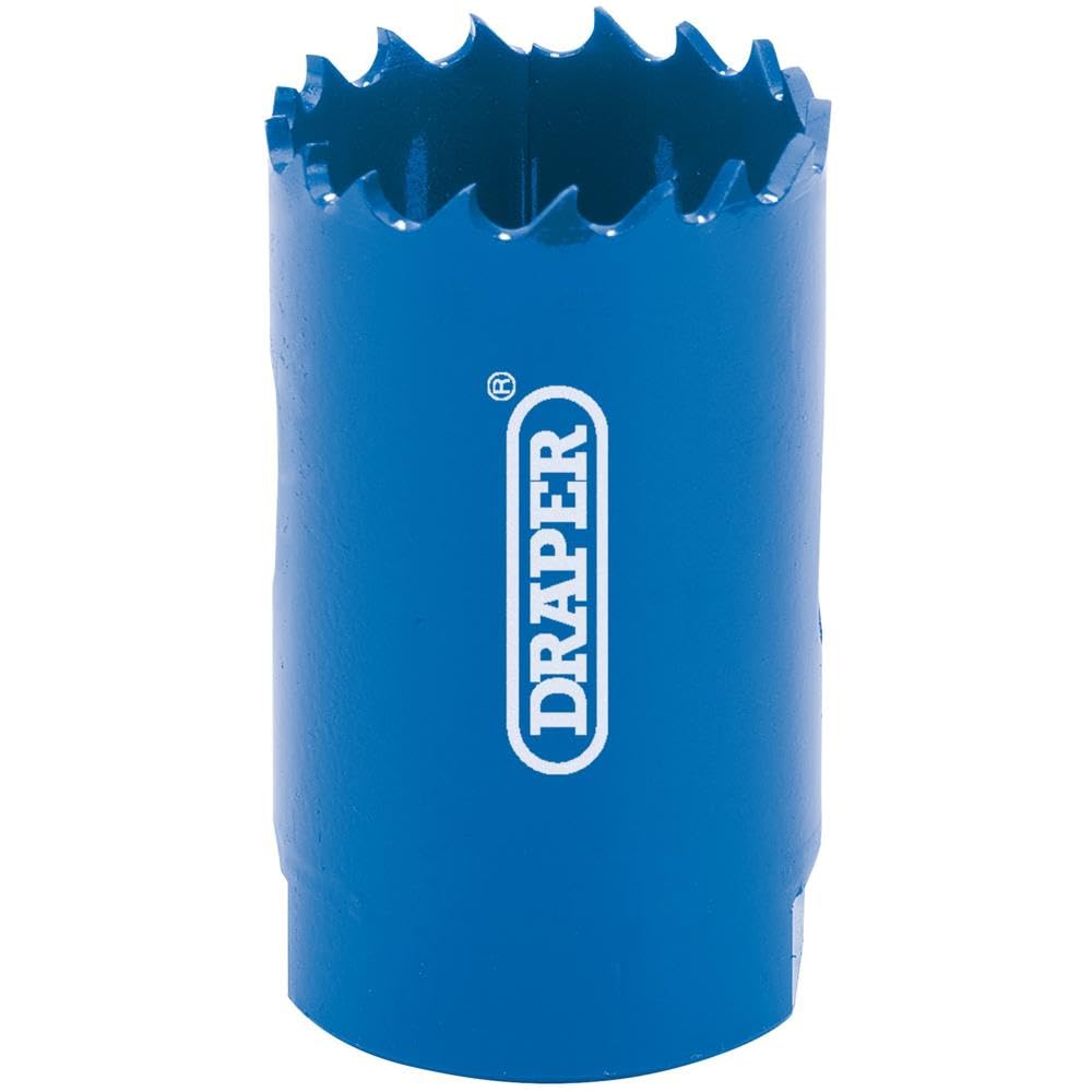 Draper 34756 Expert HSS Bi-Metal Hole Saw Blade, 30mm, Blue