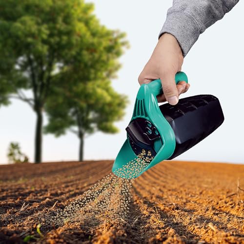 FLORA GUARD 30 oz Hand Seed Spreader, Adjustable Lawn Seed Spreader photo 10