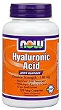 Now Foods Hyaluronic Acid 2X Plus Veg Capsules, 100 mg - 120 Count (Pack of 3)