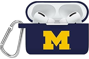 AFFINITY BANDS Michigan Wolverines Silicone Case Cover Compatible with Apple AirPods Pro (Navy)
