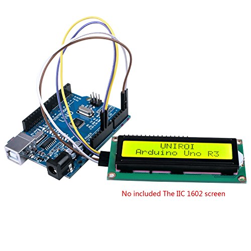 UNIROI ATmega328P CH340G Development Board for Arduino UNO R3 Arduino IDE Development Kit Robot Part Microcontroller with Straight Pin Header 2.54mm Pitch and USB Cable UA041