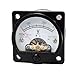 uxcell AC 0-300V Fine Tuning Dial Panel Analog Voltage Meter Voltmeter Black Class 2.5