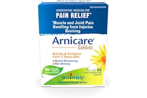 Boiron Arnicare Tablets, Homeopathic Medicine for Muscle and Joint Pain Relief, Swelling from injuries, Bruise & Brusing, fro