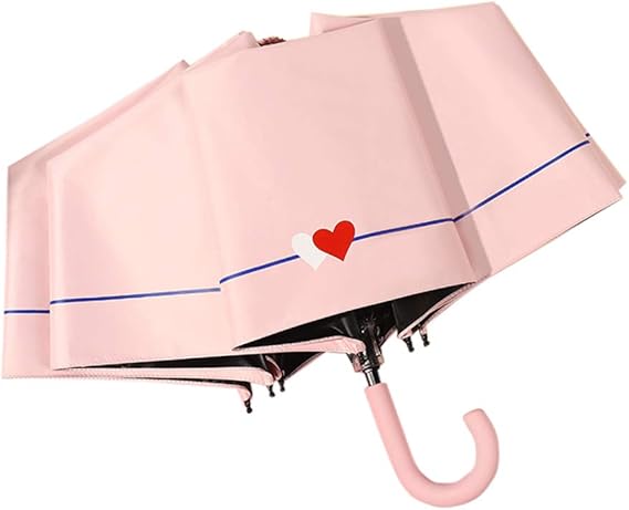 Amazon Co Jp Ync 日傘 折りたたみ傘 レディース 折り畳み傘 軽量 晴雨兼用 耐風撥水 Uvカット 紫外線遮断 日焼け防止 8本骨 旅行 通学 通勤 収納ポーチ付き プレゼント ギフト 服 ファッション小物