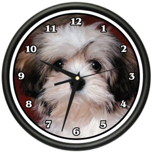 Dog Wall Clocks Kritters in the Mailbox Dog Wall Clock