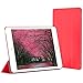 JETech Case for iPad Air 2 (2nd Generation), Smart Cover Auto Wake/Sleep (Red)