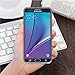 Galaxy Note 5 Case : Stalion [Hybrid Bumper Series] Shockproof Impact Resistance (Diamond Clear) Ultra Slim Fit with Diamond Clear Back + Raised Edges for Protection