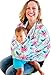Joint Perfect-Nursing Breastfeeding Cover, Multi Use Nursing Cover, Carseat Canopy, Shopping Cart Cover, Easy To Use Stretchy Material - Designs For Baby Boys and Girls