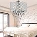 DINGGU Chrome Finish 4-Light Round Chandelier