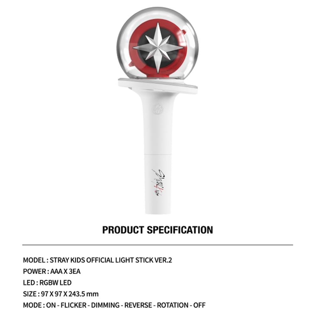 Official Light Stick Stray Kids Version 2 - Stray Kids - Objet dérivé - Achat & prix